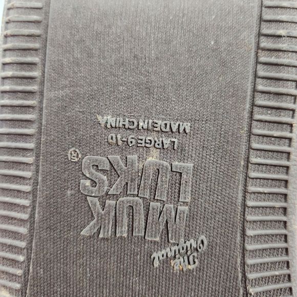 Muk Luks Women’s Size Large 9-10 Brown Fury Lined Slippers Pre-owned - Picture 5 of 7